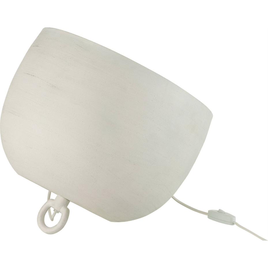 Lampe de chevet en métal forme ronde