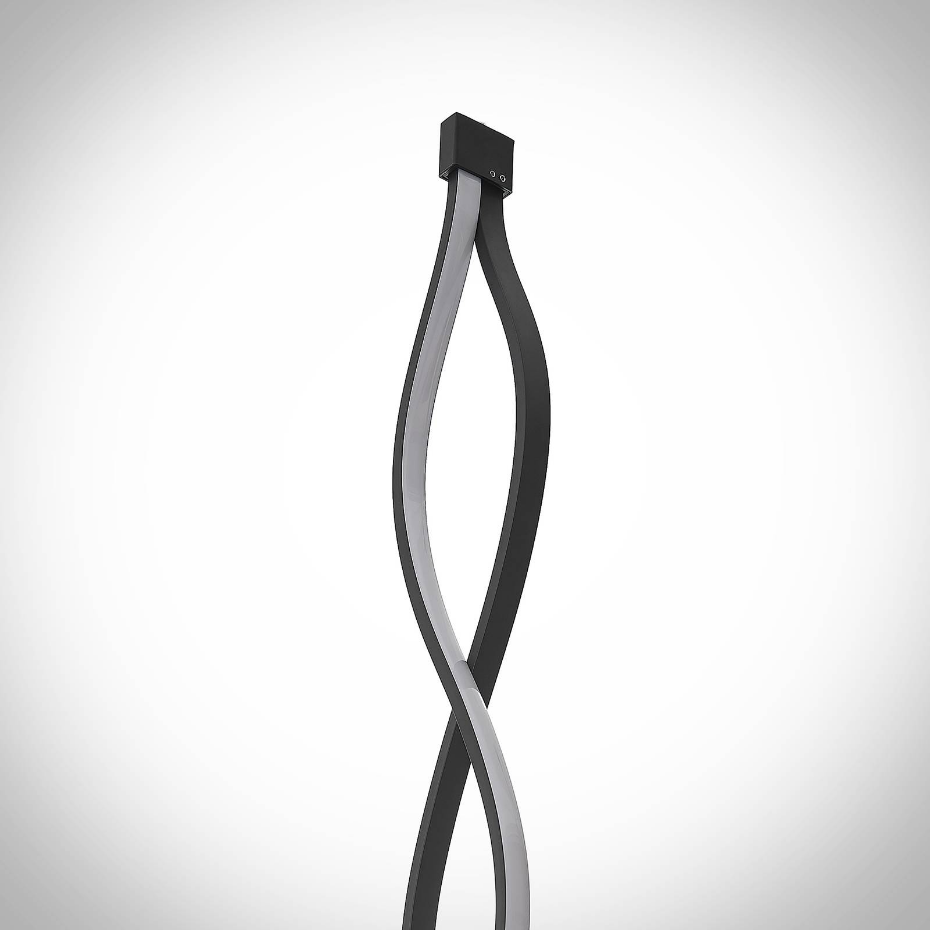Lampadaire en métal moderneLED, Welina
