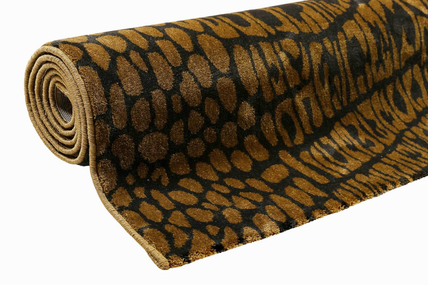 Tapis velours ras motif croco ,  CROCO