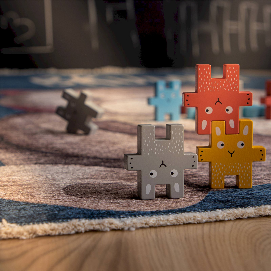 Tapis enfant en coton motif ours Brumm