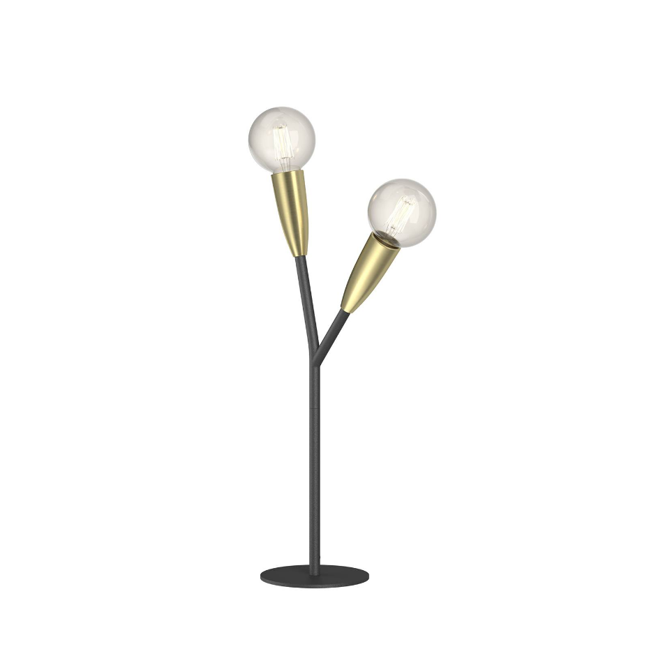 Lampe à poser en métal moderne, Carlea