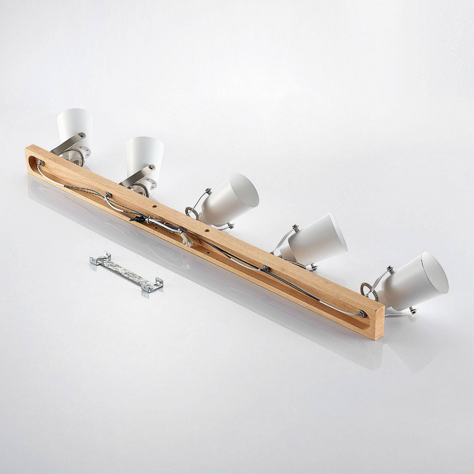 Plafonnier en bois scandinave, Blana