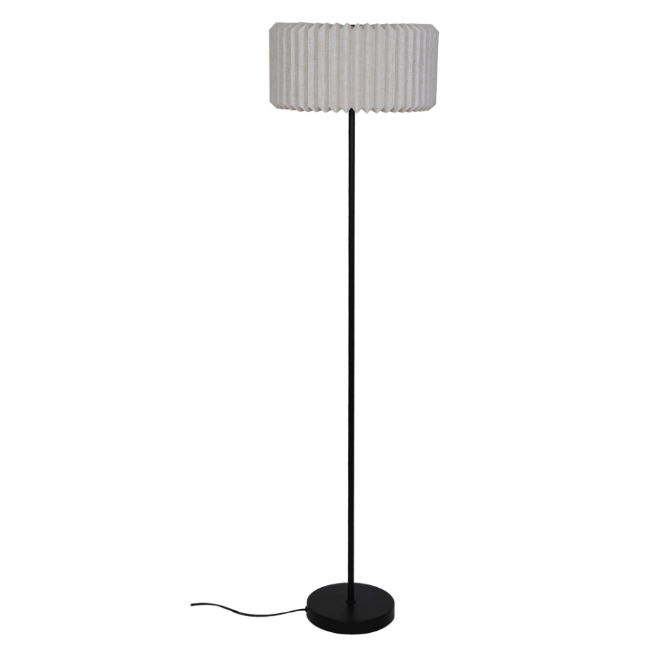 Lampadaire Vivienne  Métal Noir ,  H. 152 - IP20 - E27 /  Nordlux Intérieur