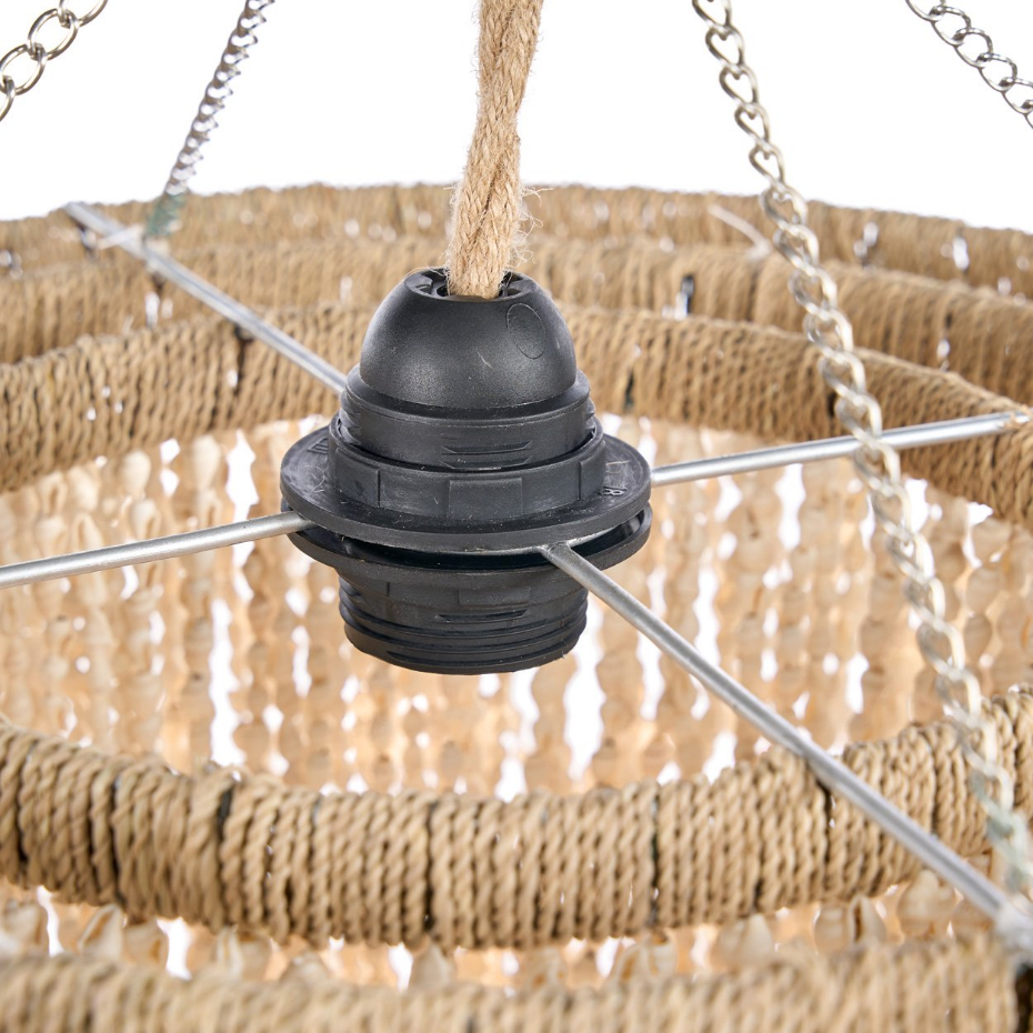 Suspension en coquillages LAGOON