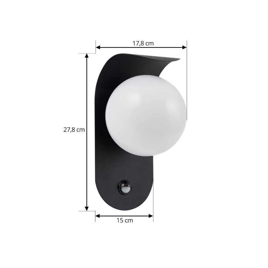 Applique extérieure en aluminium moderneLED