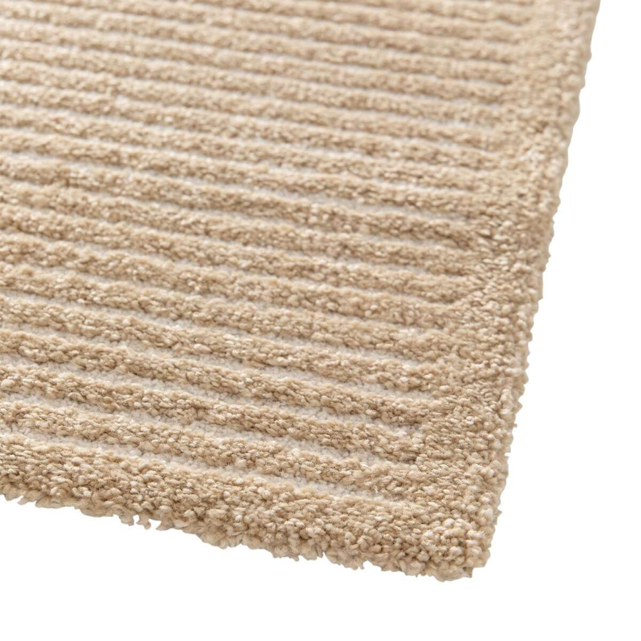 Tapis salon à reliefs doux à relief géométrique  DESIGN OPTIQUE