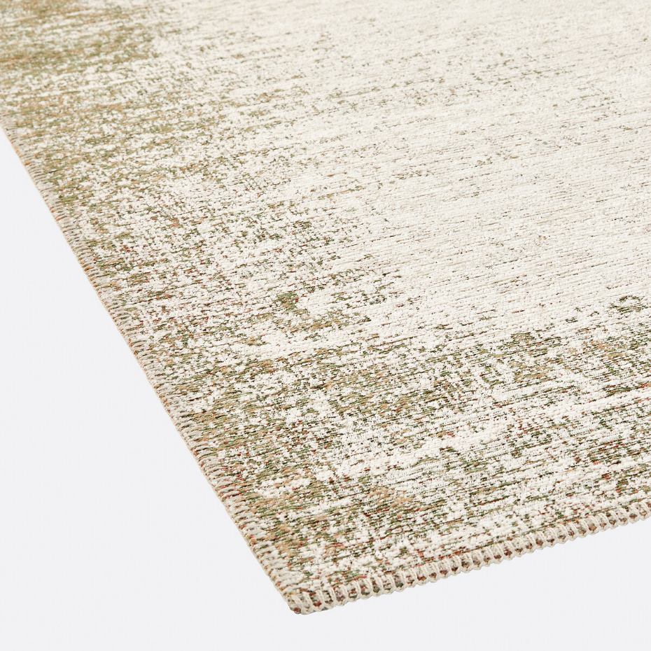 Tapis tissé plat effet used, Inoka