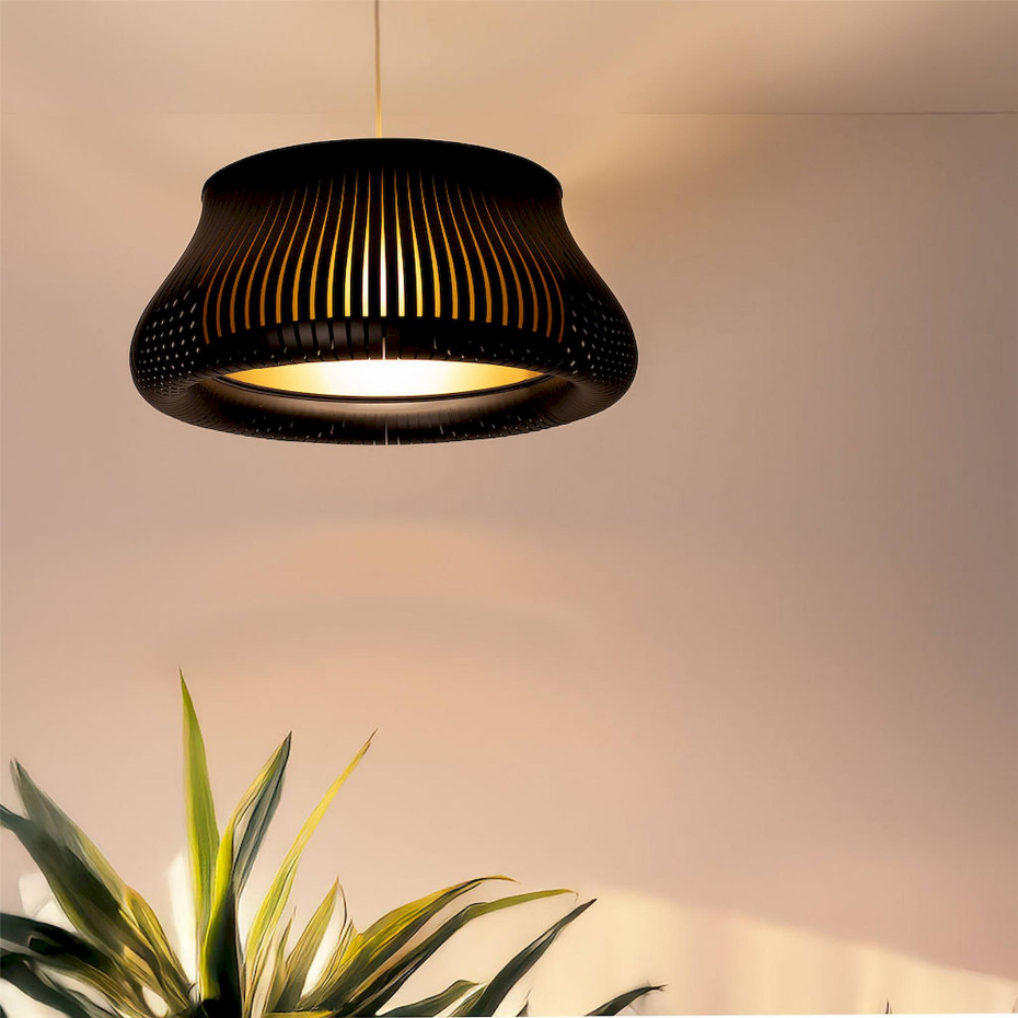 Suspension ronde en polypropylène forme originale Oblo
