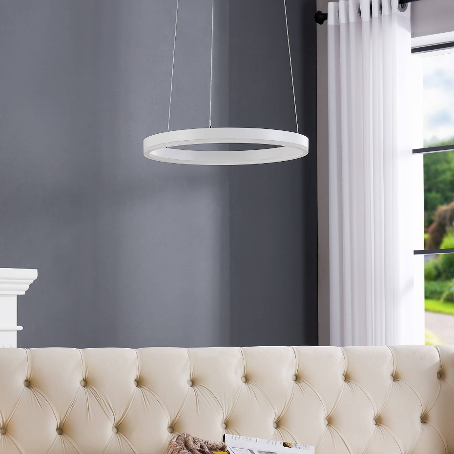 Suspension en métal moderneLED, Albiona