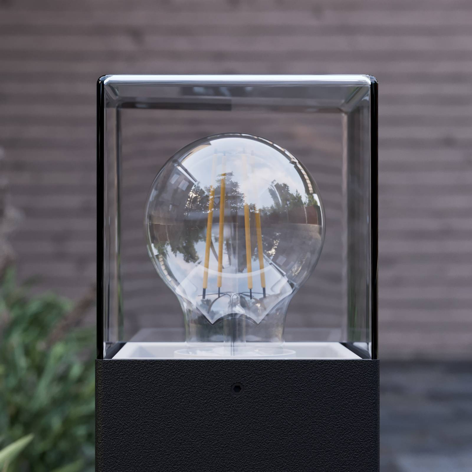 Luminaire extérieur en aluminium moderne