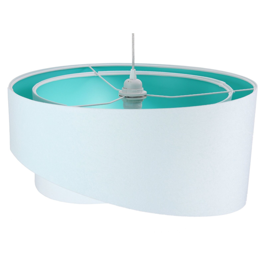 Suspension en tissu forme asymétrique Asymetric