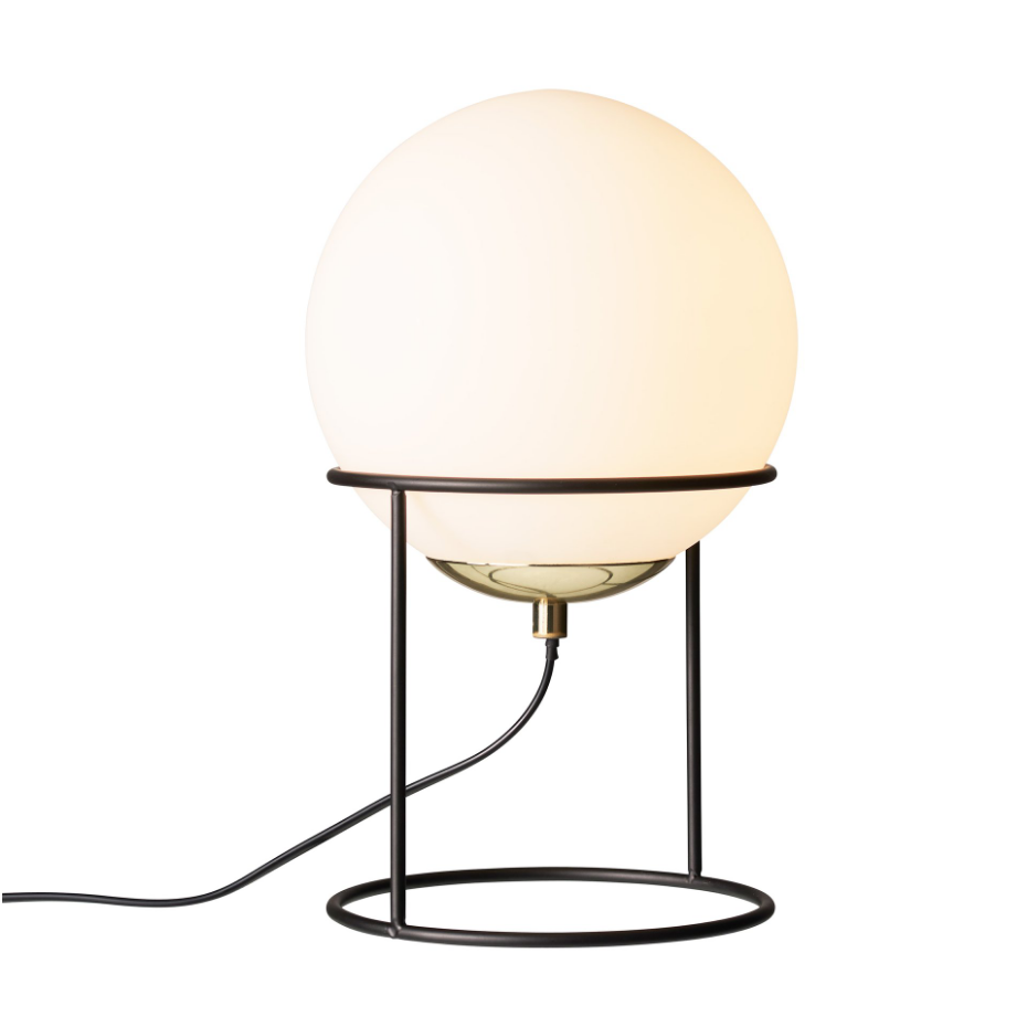 Lampe à poser en Verre et Métal MOON