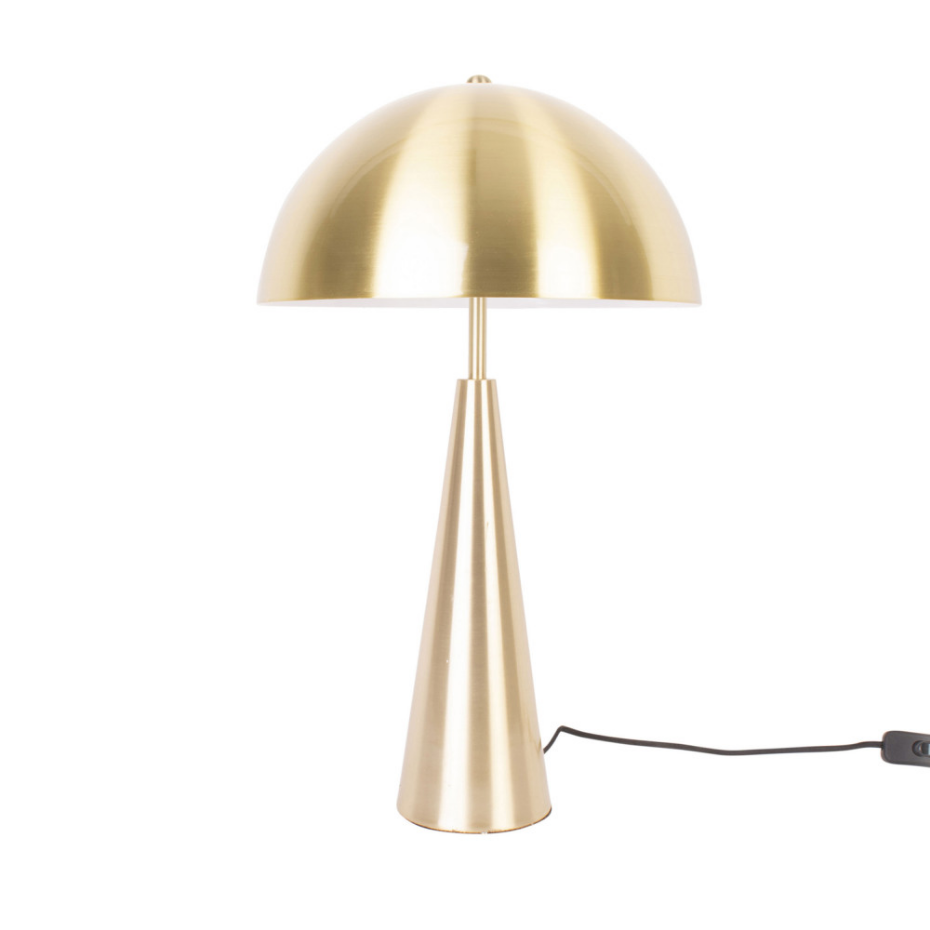 Lampe à poser champignon en métal- SUBLIME