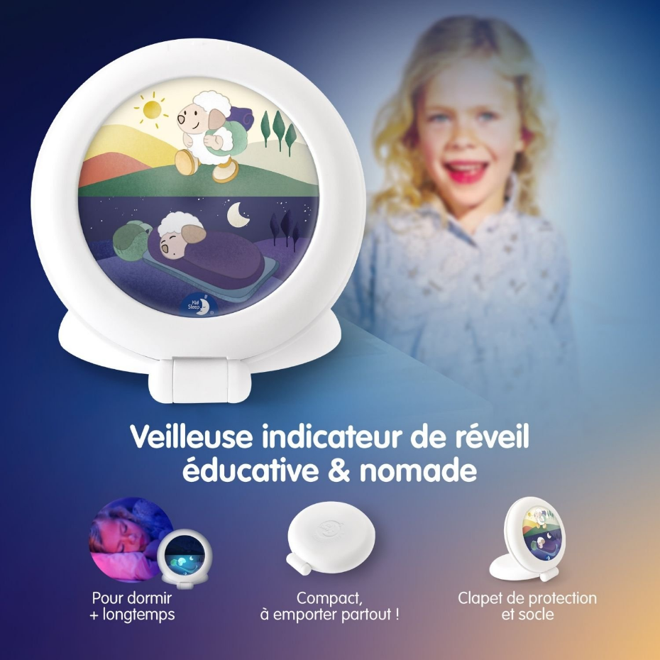 Veilleuse réveil Kid'Sleep Globetrotter