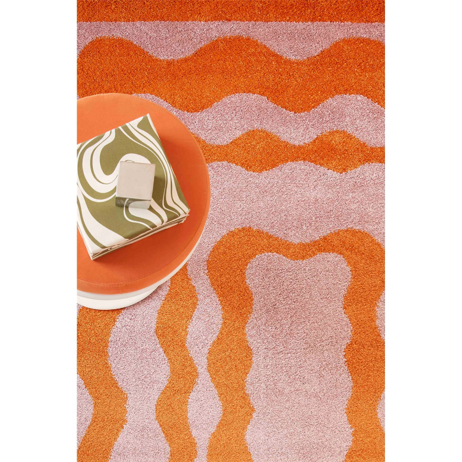 Tapis rectangulaire en polypropylène GROOVY