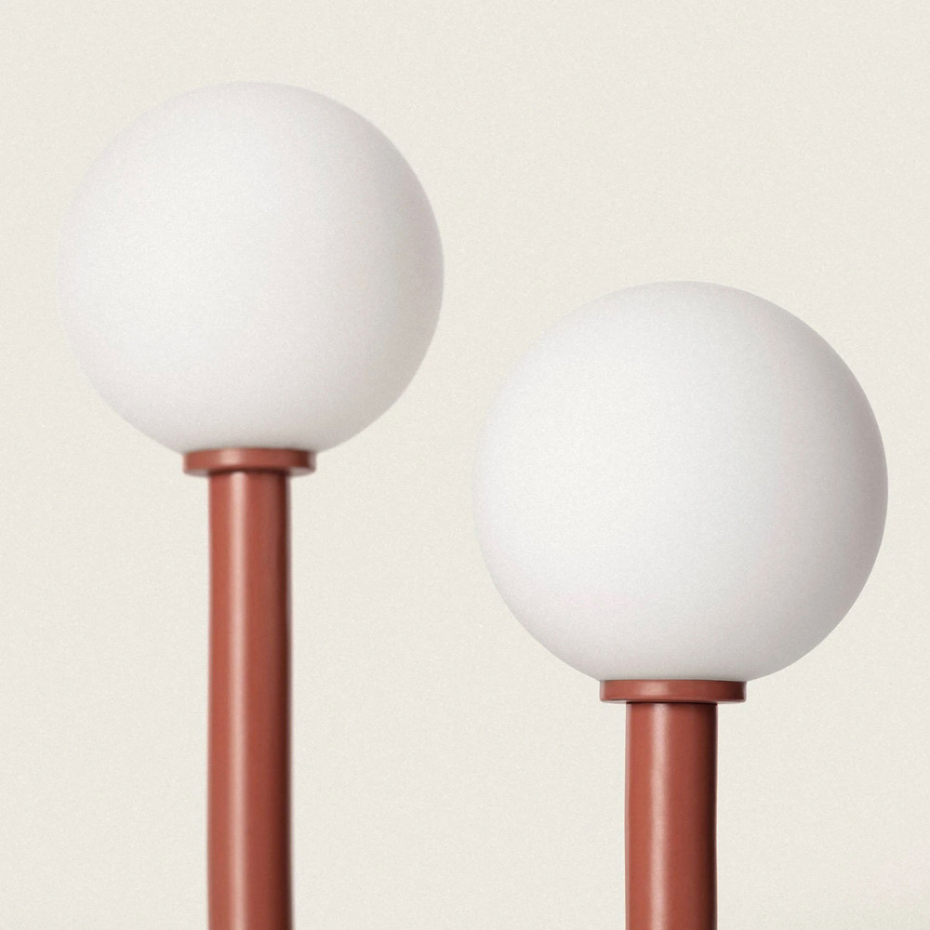 Lampe à poser en métal et verre- NEA