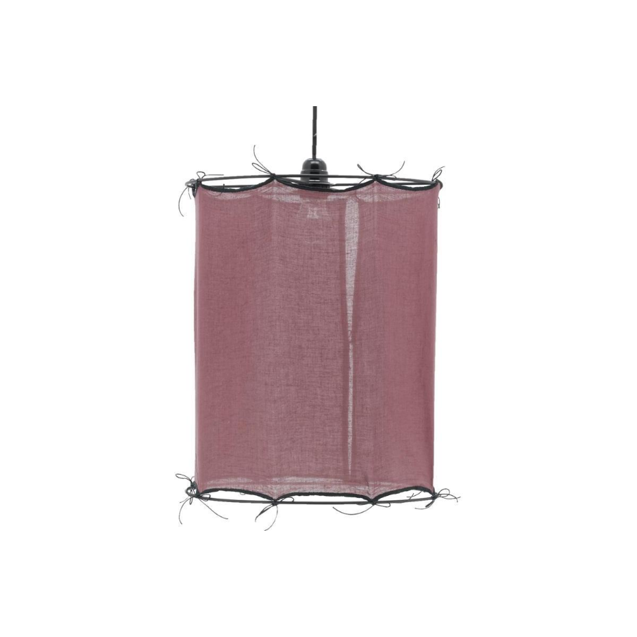 Abat-jour pour suspension en coton Riad Moyen Lit de vin