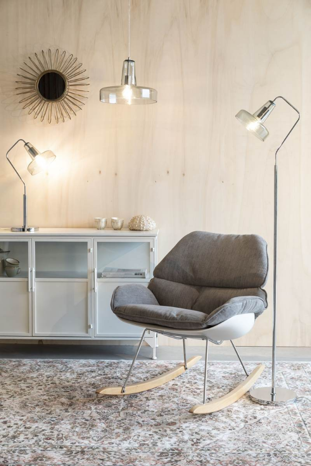 Lampadaire design en verre, ANSHIN