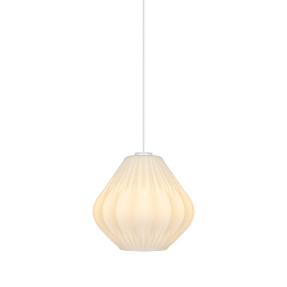 Suspension Elbie  Verrerie Opale ,  H. 24 - IP20 - E27 /  Nordlux Intérieur