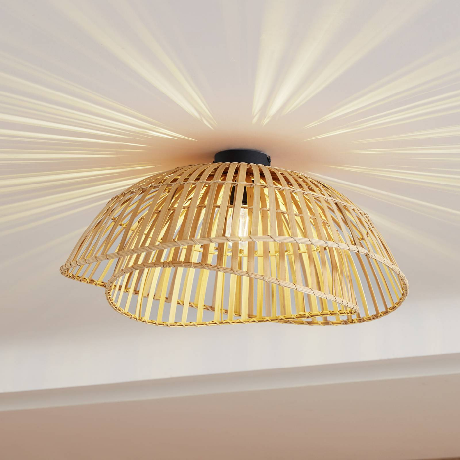 Plafonnier en bambou scandinave, Ilajus
