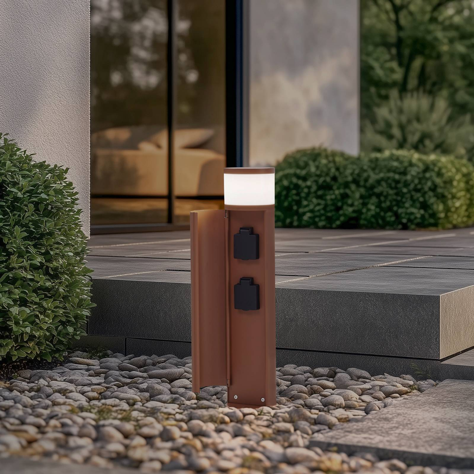 Luminaire extérieur en aluminium moderne