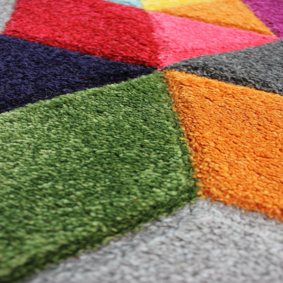 Tapis rond DYNAMIC
