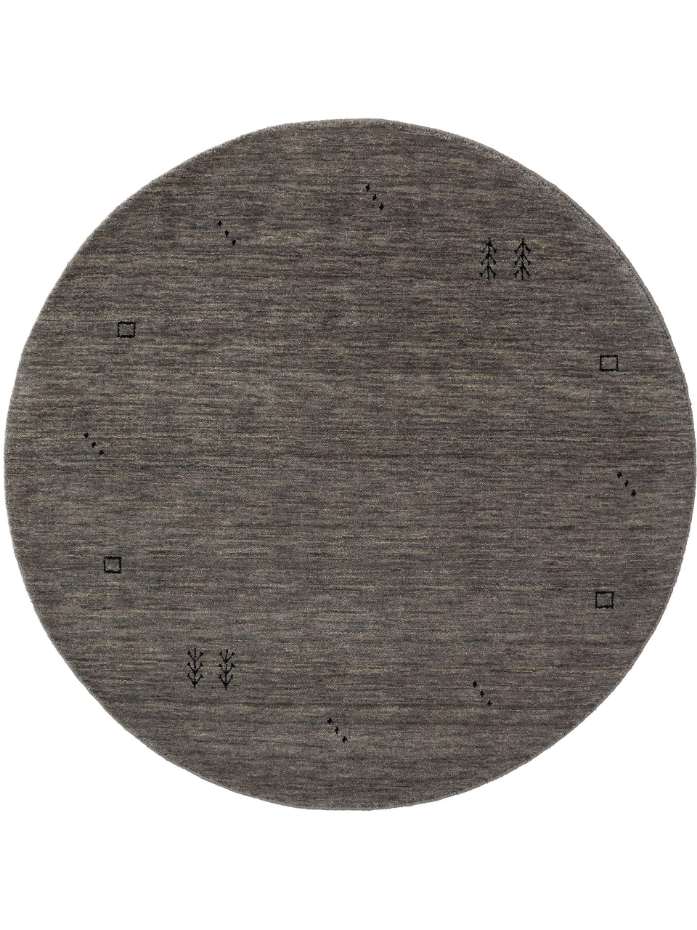 Tapis rond en laine tissé main JAMAL