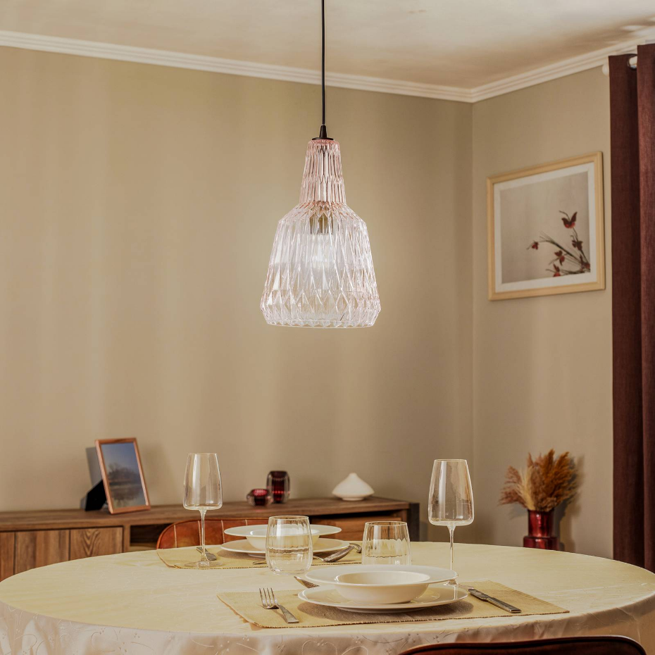 Suspension en verre vintage, Belarion