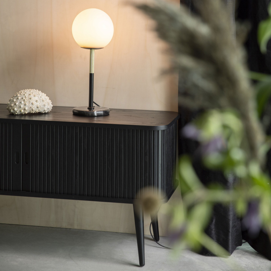 Lampe à poser en marbre et métal  - ORION