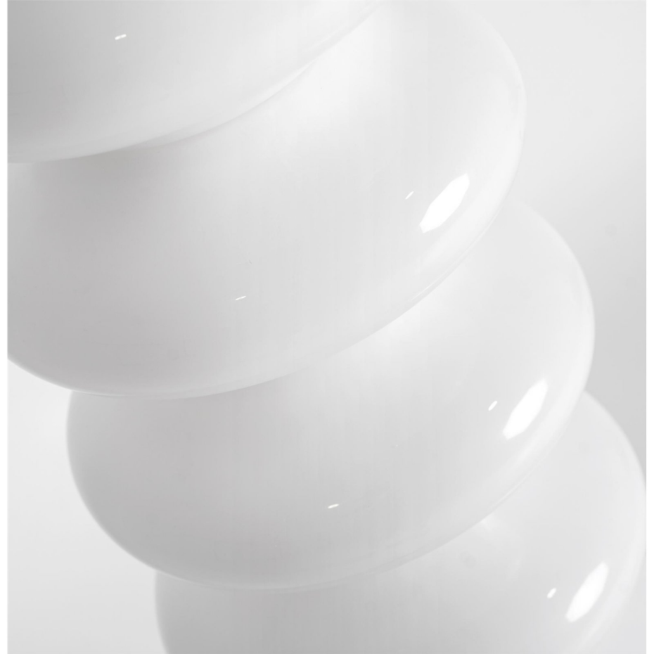 Lampadaire design en cristal translucide