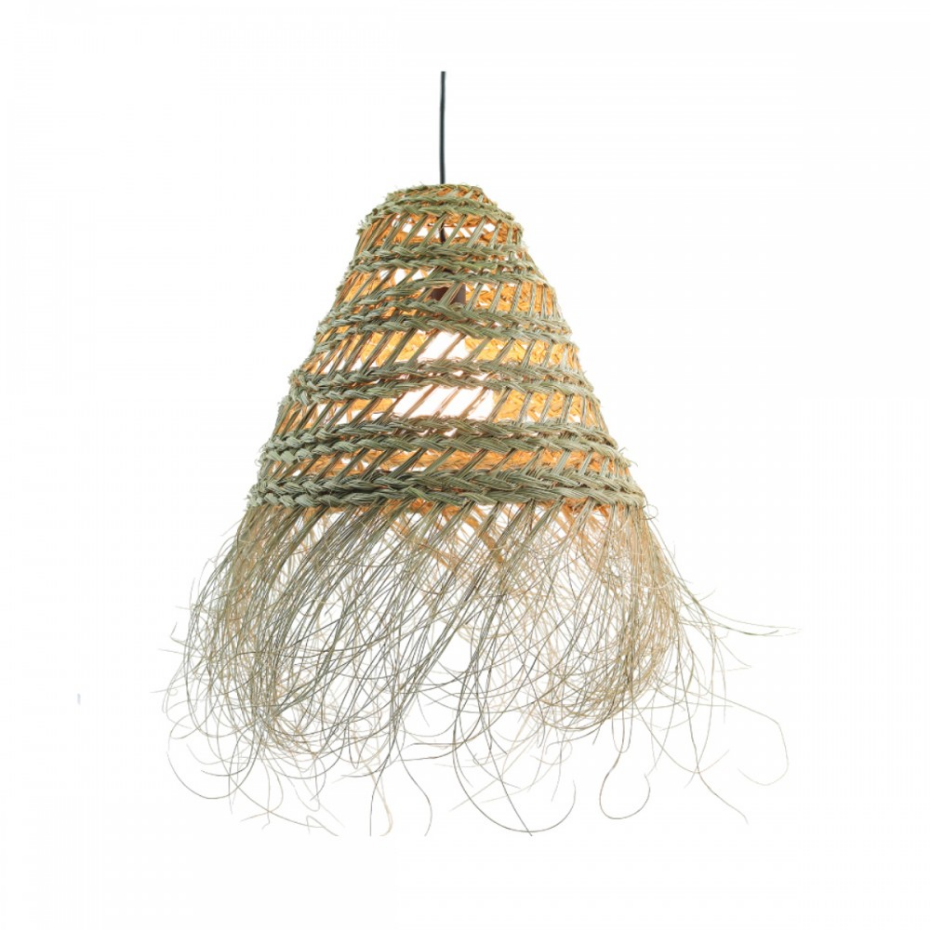 Suspension en fibres végétales tressées, HALFA
