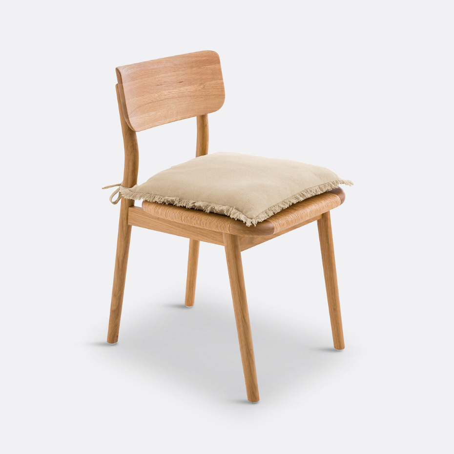 Galette de chaise coton natté, Panama