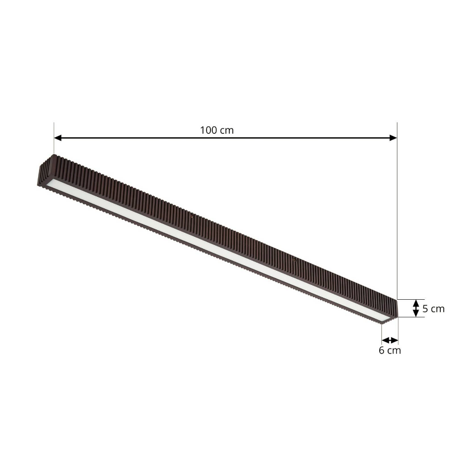 Plafonnier en bois designLED, Emara