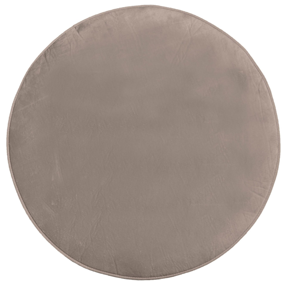 Tapis rond velours uni Collection Louna