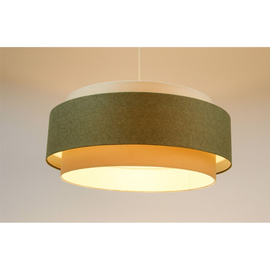 Suspension en tissu rond style boho élégant
