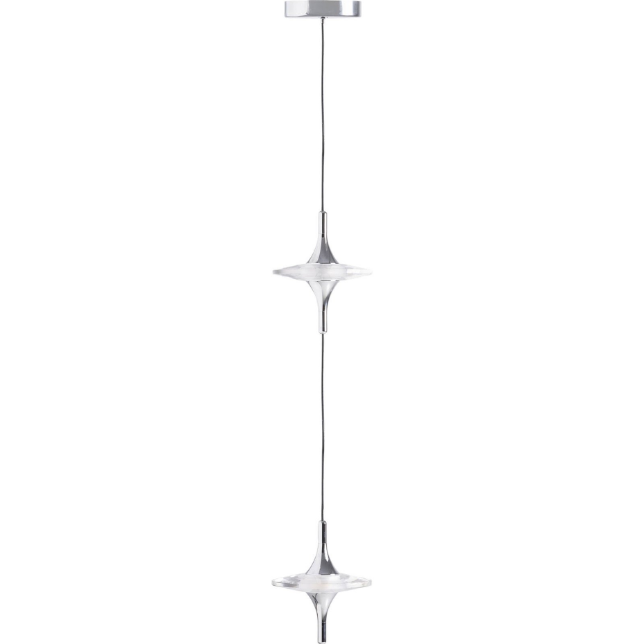Suspension en verre style art déco