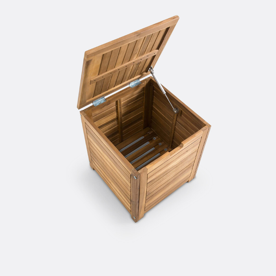 Coffre de rangement en acacia L45 cm, Garden