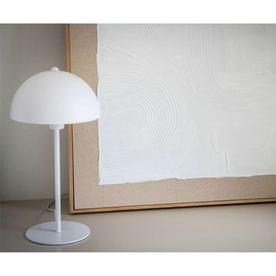 Lampe de table ronde en laiton