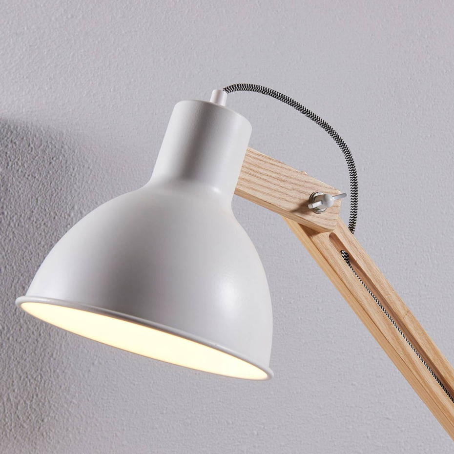 Lampadaire en bois moderne, Shivanja