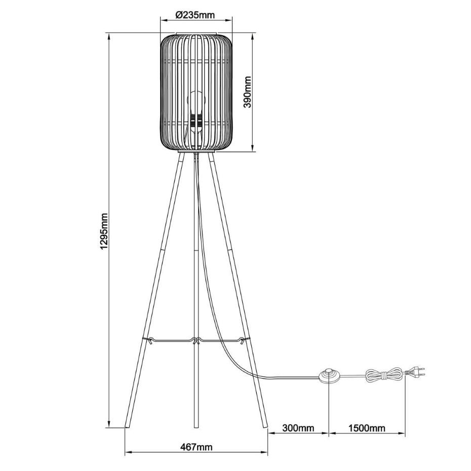 Lampadaire    WOODROW