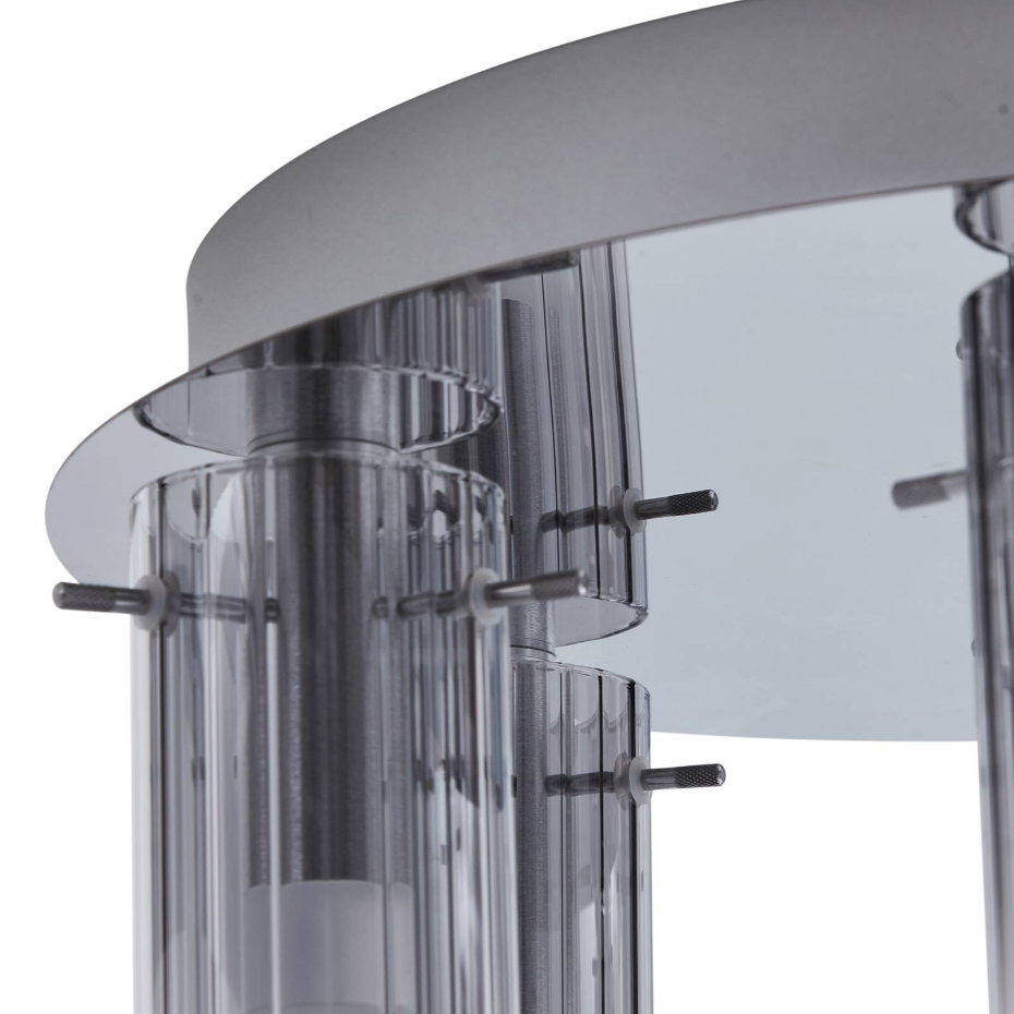 Plafonnier en verre moderneLED, Korvitha