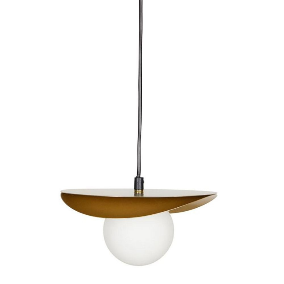 Suspension métal verre Demoiselle D22
