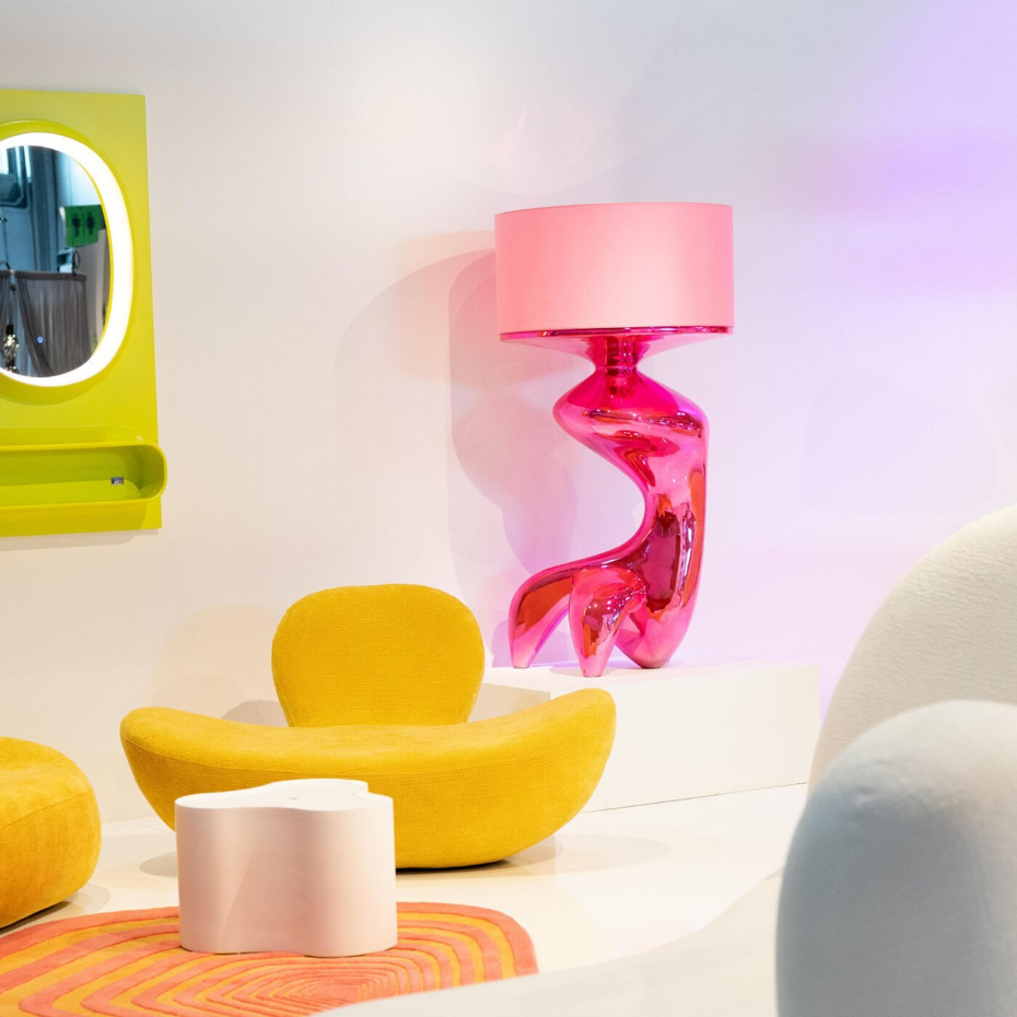Lampadaire en fibre de verre, FLOW FIGURE