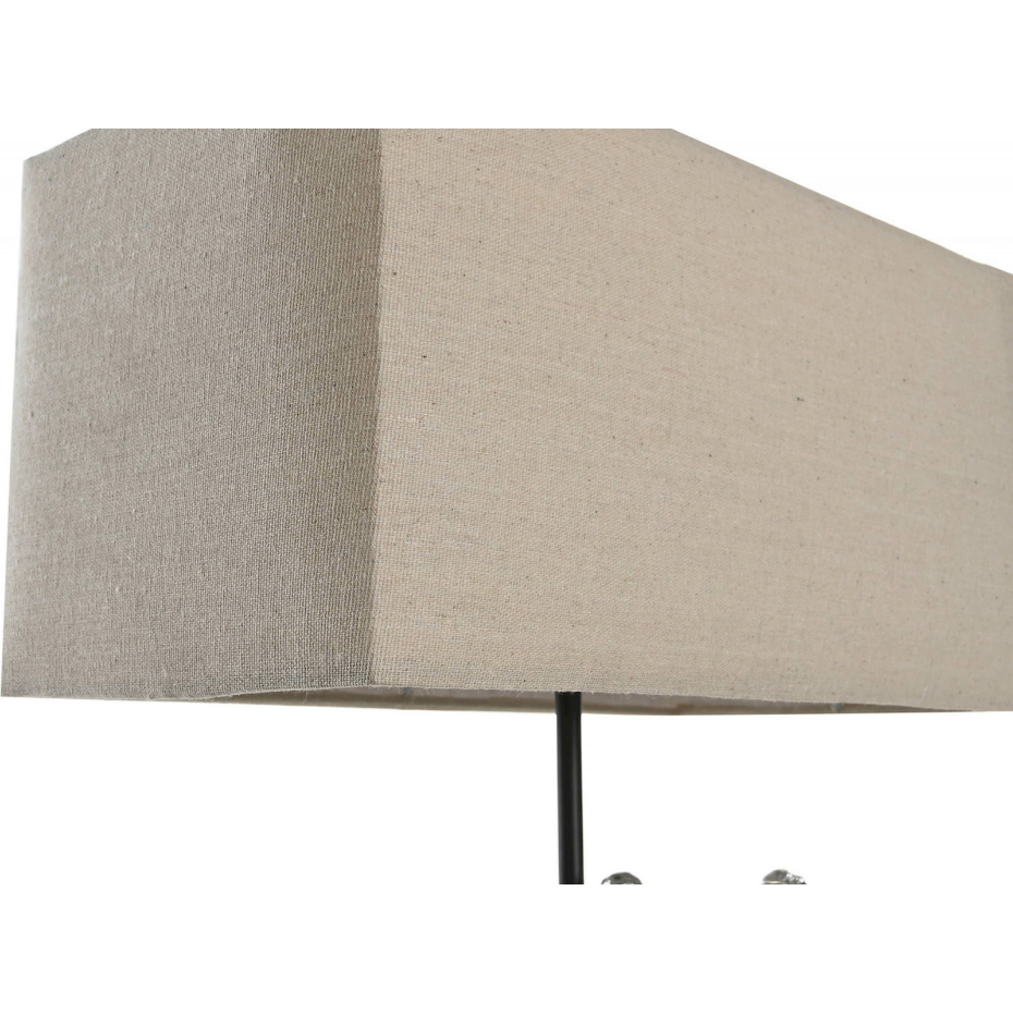 Lampe de table en résine avec silhouette décorative