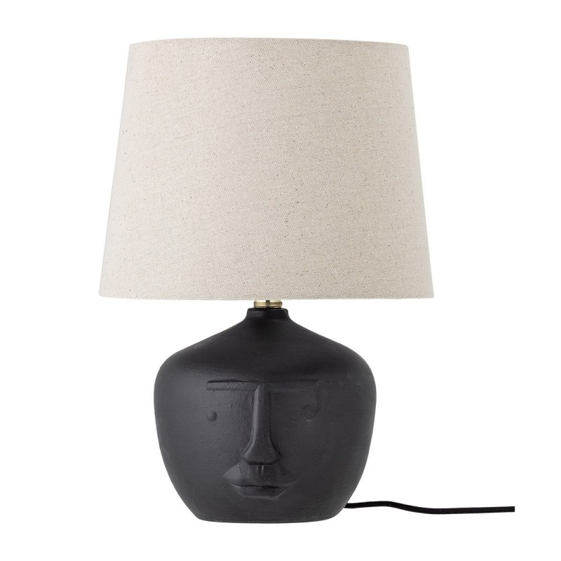 Lampe de table terre cuite lin  Matheo