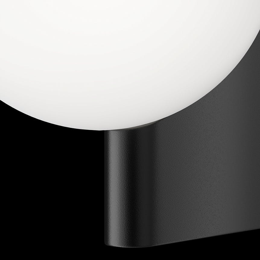 Applique lumineuse 1 globe sur base MESA