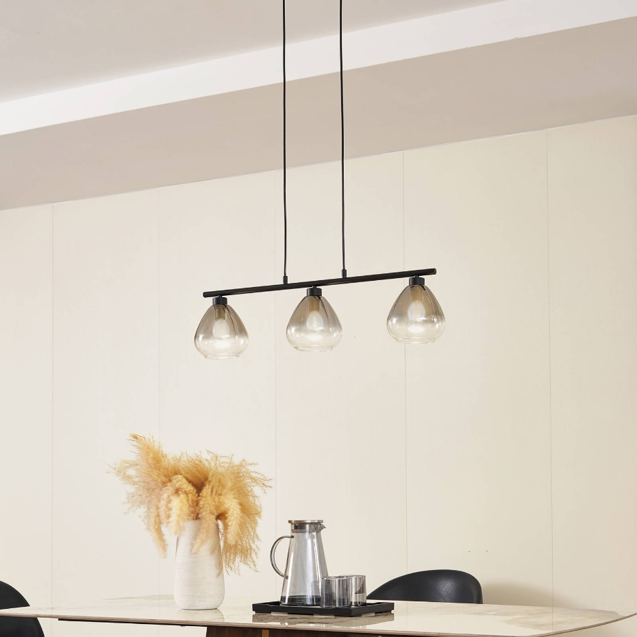 Suspension en verre moderne, Pendura