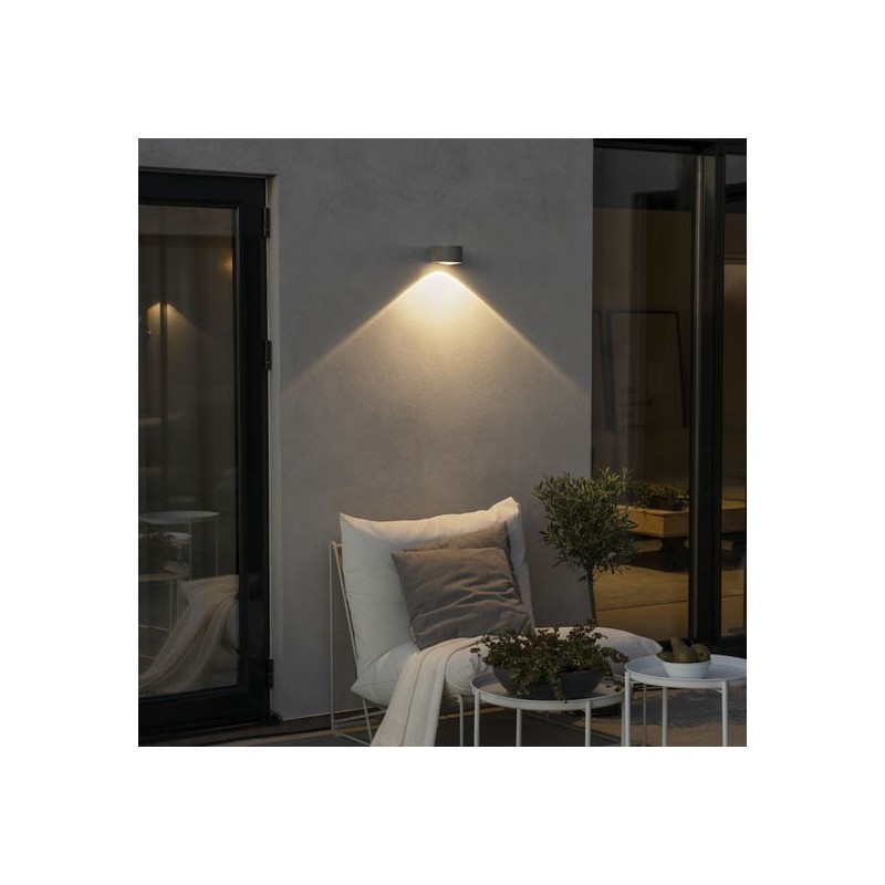Applique Murale Led Ronda Anthracite Extérieure
