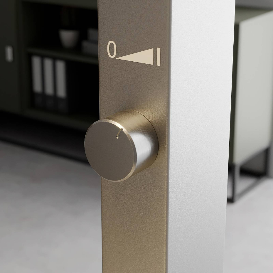 Lampadaires de bureau en aluminium moderneLED