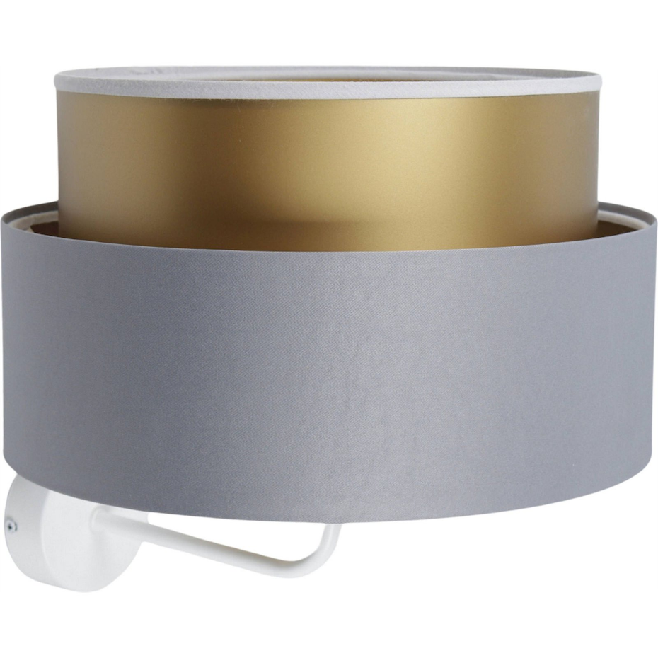 Applique murale ronde en plastique Duo ellegant